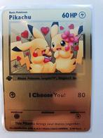 Pikachu I Choose You! Hart hartjes Metal Card, Pokemon, Hobby en Vrije tijd, Verzamelkaartspellen | Pokémon, Ophalen of Verzenden