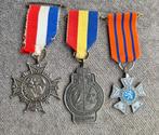 3 Medailles, Verzenden, Overige materialen