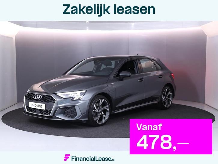 Audi A3 Sportback 40 TFSI e S edition 204 pk S-tronic | Navi, Auto's, Audi, Bedrijf, Lease, Financial lease, A3, ABS, Airbags
