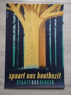 Staatsbosbeheer.  Spaart ons houtbezit., Verzamelen, Rechthoekig Staand, Ophalen of Verzenden, Zo goed als nieuw, A1 t/m A3