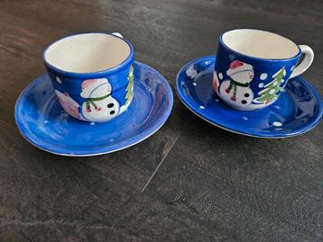 2 Kerst Kopjes - Superschattig! beschikbaar voor biedingen