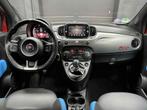Fiat 500 1.2 Sport|Cabrio|92083KM|PDC|Airco|Leder|Goed onder, Auto's, Voorwielaandrijving, Gebruikt, 4 cilinders, Leder en Stof