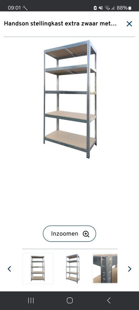 Stellingkasten 3x, Huis en Inrichting, Kasten | Stellingkasten, Gebruikt, Ophalen