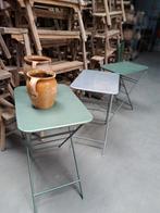 New old stock klaptafels tuintafel bistro tafel café tafel, Overige materialen, Bijzettafel, Zo goed als nieuw, Ophalen