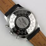 Breitling Navitimer Chronograph B01 43 (Zeer goed/ 2016), Leer, Staal, Breitling, Polshorloge