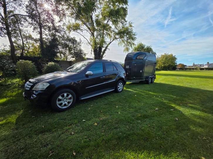 Atec olympialine xl 2 paardentrailer, Dieren en Toebehoren, Paarden en Pony's | Trailers en Aanhangwagens, Gebruikt, 2-paards trailer
