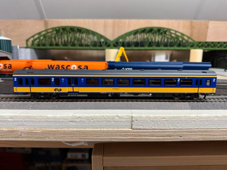 Piko NS ICR fietsrijtuig bkd 97632, Hobby en Vrije tijd, Modeltreinen | H0, Zo goed als nieuw, Wagon, Gelijkstroom, Piko, NS, Ophalen of Verzenden