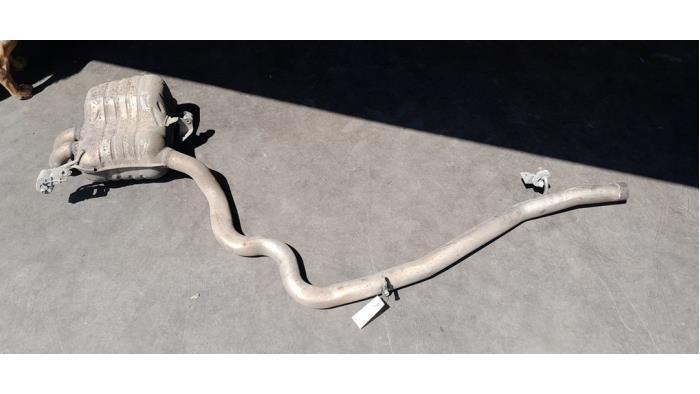 Uitlaat Einddemper van een Volkswagen Passat, Auto-onderdelen, Uitlaatsystemen, Volkswagen, Gebruikt, 3 maanden garantie, Ophalen of Verzenden