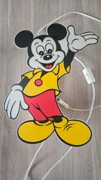 Vintage Mickey Mouse Disney Lamp, Ophalen of Verzenden, Gebruikt, Vintage Disney