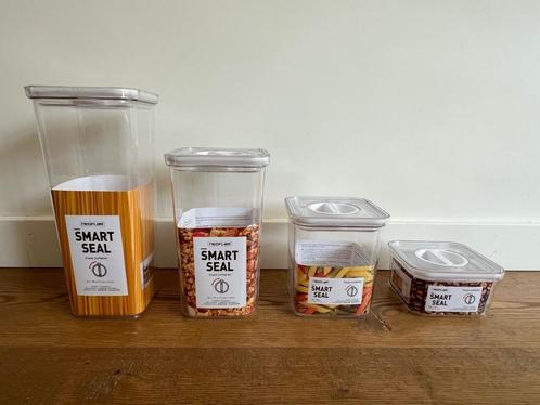 NEOFLAM 4-delige set voorraaddozen, Huis en Inrichting, Keuken | Tupperware, Nieuw, Overige typen, Wit, Ophalen
