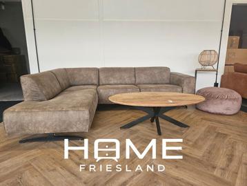 Microvezel Hoekbank - Strak Design & Heerlijk Zitcomfort! beschikbaar voor biedingen