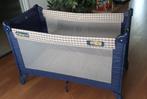 Blauw campingbedje, Kinderen en Baby's, Babywiegjes en Ledikanten, Ophalen, Gebruikt, Reisbedje