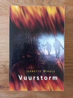 Vuurstorm, Jeanette Windle, spannende chr. roman, izgs €5,-, Boeken, Amerika, Ophalen of Verzenden, Zo goed als nieuw