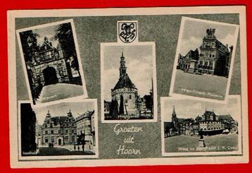 Hoorn - 5-luik - o.a. het Oude Stadhuis - Eind jr.'40 - Ong. beschikbaar voor biedingen