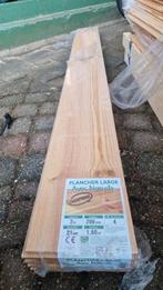 Grenen vloerdelen incl isolerende ondervloer, Ophalen, Nieuw, Vloerdelen of -planken, 10 m² of meer