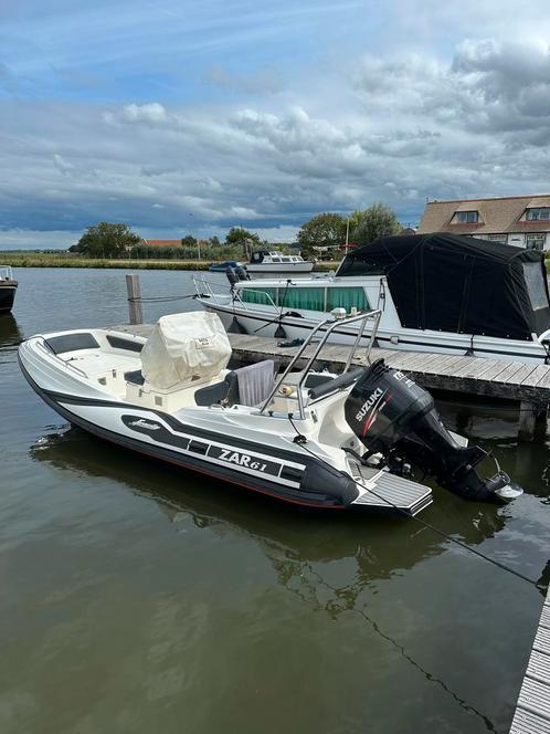 Luxe RIB, ZAR 61 Classic met Suzuki 175 PK - Zeer Compleet!, Watersport en Boten, Motorboten en Motorjachten, Gebruikt, Overige materialen