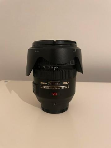 Nikon AF-S Nikkor 24-120mm f/3.5-5.6G VR ED beschikbaar voor biedingen