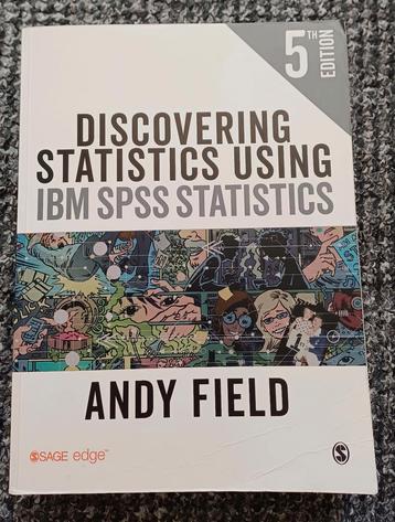 Discovering Statistics Using, 5th edition, Andy Field beschikbaar voor biedingen