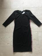 Transfer: NIEUW zwart tricot jurkje maat S, Verzenden, Zwart, Nieuw, Knielengte