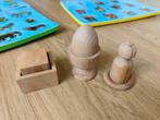 Wooden stack blocks, Verzamelen, Poppenhuizen en Toebehoren, Ophalen, Zo goed als nieuw, Poppenhuis