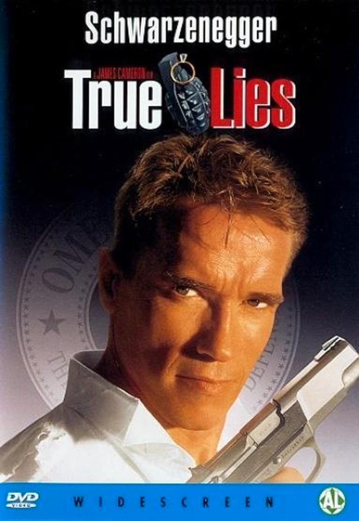 True Lies (DVD), Cd's en Dvd's, Dvd's | Actie, Zo goed als nieuw, Actiekomedie, Alle leeftijden, Ophalen of Verzenden