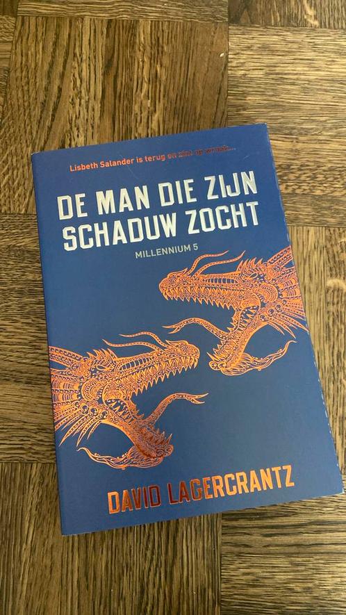 David Lagercrantz - De man die zijn schaduw zocht, Boeken, Thrillers, Zo goed als nieuw, Nederland, Ophalen of Verzenden