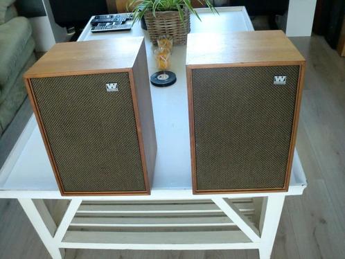 Wharfedale Denton 2 2 Way te beluisteren made Engeland., Audio, Tv en Foto, Luidsprekers, Zo goed als nieuw, Front, Rear of Stereo speakers