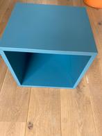 Kast, blauw 35x25x35 (2 stuks) ikea, Ophalen of Verzenden, Gebruikt, Overige materialen, Minder dan 55 cm