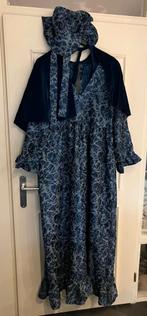 Klederdracht jurk met korte cape en mutsje, Kleding | Dames, Carnavalskleding en Feestkleding, Ophalen, Maat 42/44 (L), Zo goed als nieuw