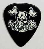 Gitaar plectrum van Airbourne @ Graspop Metal Meeting 2023, Ophalen of Verzenden, Gebruikt, Gebruiksvoorwerp, Gesigneerd
