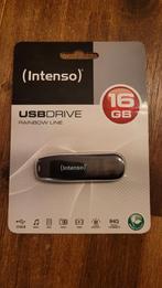 Intenso USB-stick 16GB Nieuw, Computers en Software, USB Sticks, Ophalen of Verzenden, Nieuw, Intenso, 16 GB