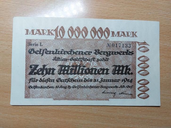 Duits Notgeld Gelsenkirchen Noodgeld, Postzegels en Munten, Bankbiljetten | Europa | Niet-Eurobiljetten, Duitsland, Ophalen of Verzenden