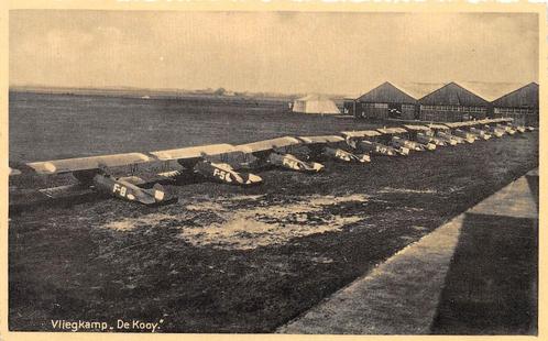 AS080 Vliegkamp de Kooy Den Helder militair luchtvaart 1937, Verzamelen, Ansichtkaarten | Nederland, Gelopen, Noord-Holland, 1920 tot 1940