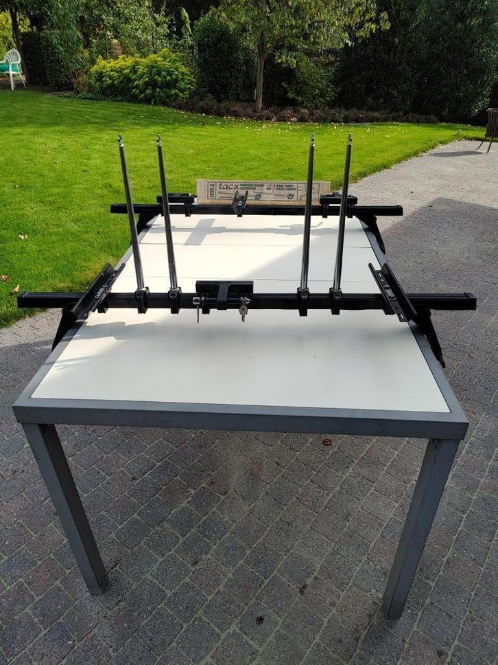 Dak fietsendrager van TACX, Auto diversen, Fietsendragers, Gebruikt, Dakdrager, 3 fietsen of meer, Ophalen