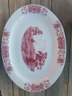 Grote schaal Engels servies met roze decor, Antiek en Kunst, Ophalen of Verzenden