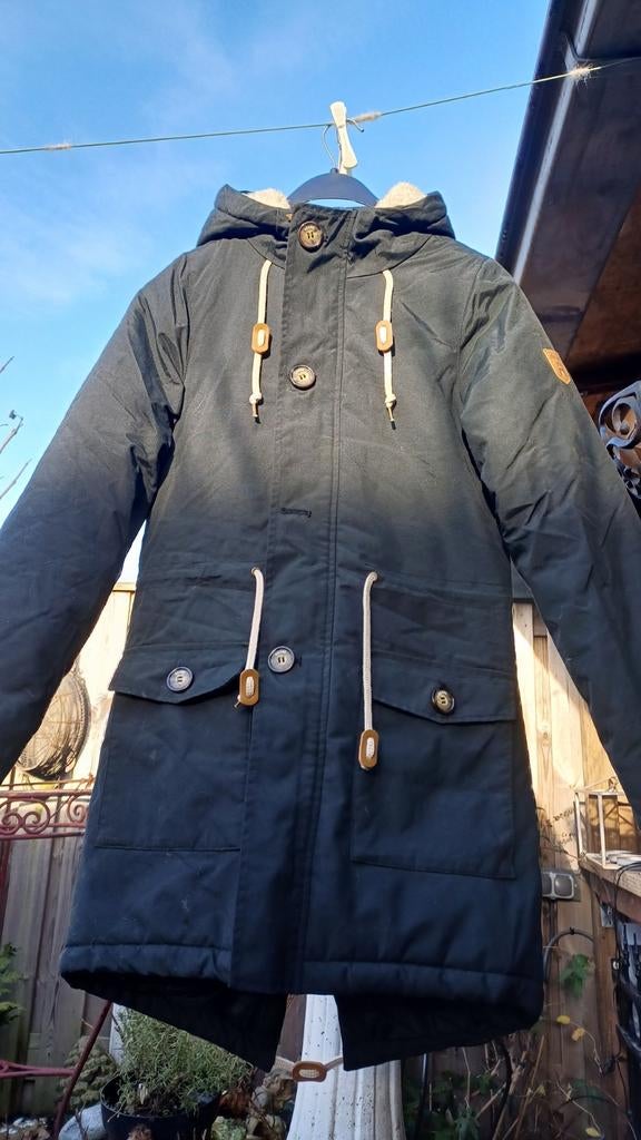 Derbe waterdichte jas xs, Maat 52/54 (L), Zwart, Ophalen of Verzenden, Zo goed als nieuw