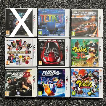 8 Nintendo 2DS/3DS Spelletjes beschikbaar voor biedingen