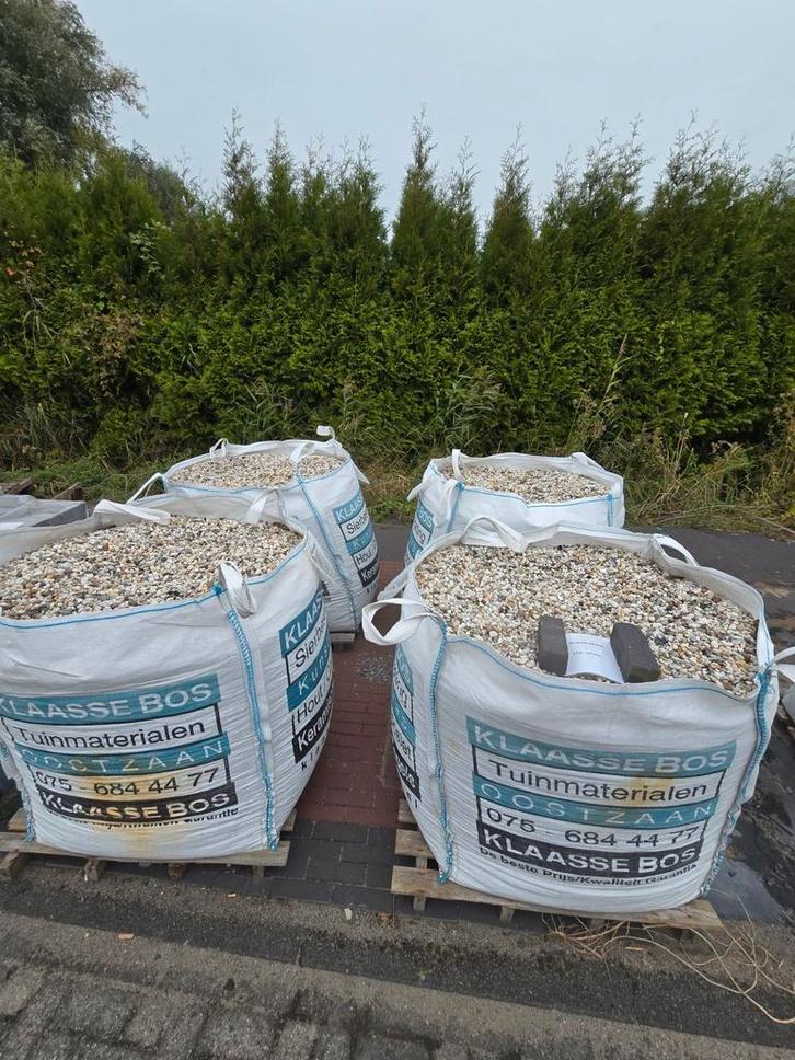 Limburgs Grind, Tuin en Terras, Grind, Keien en Split, Nieuw, Grind, Wit, Overige materialen, Ophalen of Verzenden