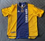 Vintage Ajax uitshirt seizoen 2000/2001 (geel/blauw)(adidas), Verzamelen, Sportartikelen en Voetbal, Shirt, Ophalen of Verzenden