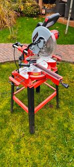 Afkortzaag Einhell op onderstel., Doe-het-zelf en Verbouw, Gereedschap | Zaagmachines, Ophalen, 70 mm of meer, Zo goed als nieuw