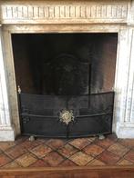 Antiek smeedijzeren haardscherm, Ophalen, Gebruikt, Vrijstaande haard, Houthaard