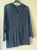 Blauwe blouse/jasje/tuniek met capuchon - Maat 42, Ophalen of Verzenden, Zo goed als nieuw, Maat 42/44 (L), Blauw