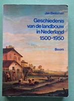 Geschiedenis van de landbouw in Nederland 1500-1950, Ophalen of Verzenden, Zo goed als nieuw, Jan Biekeman