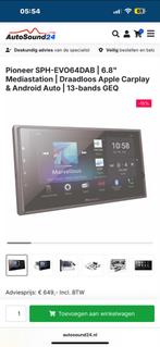 Pioneer SPH-EVO64DAB Autoradio, Auto diversen, Ophalen, Nieuw