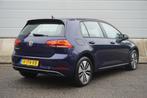 Volkswagen e-Golf 136pk E-DITION | SoH 95% | Adaptive Cruise, 12 maanden, Gebruikt, Zwart, Blauw