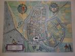 Zutphen. Plattegrond Braun en Hogenberg Ca. 1580 Fraai !, Antiek en Kunst, Ophalen of Verzenden