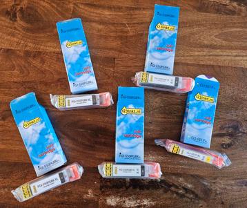 Inkt cartridges  4x PGI-550PGBK xl en 1x CLI-551Y xl beschikbaar voor biedingen