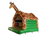 Te koop mooi nieuw springkussen giraffe 4,5 x 4 meter, Nieuw, Ophalen of Verzenden, Verjaardag