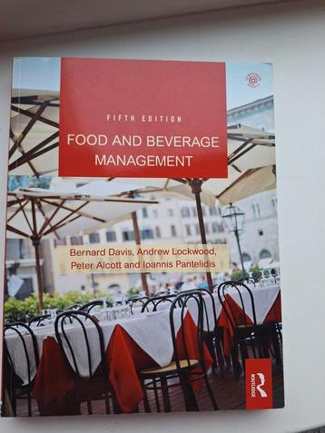 Food and beverage management  beschikbaar voor biedingen