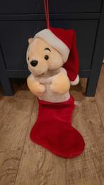 Disney Winnie the pooh kerst sok, Ophalen of Verzenden, Winnie de Poeh of vrienden, Zo goed als nieuw, Tas, Koffer of Zak